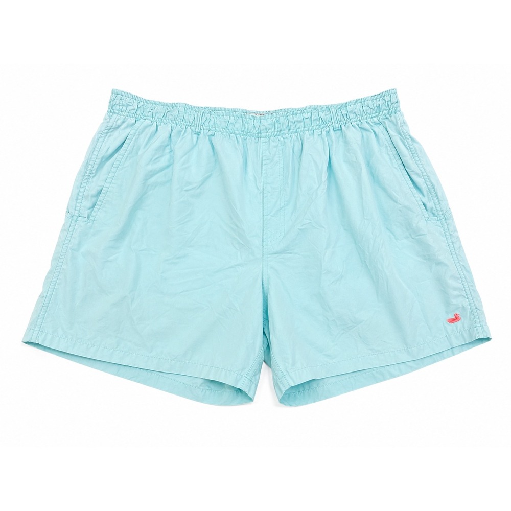Southern Marsh Swim Trunks Men's 2XL Blue Elastic Waist Lined Shorts